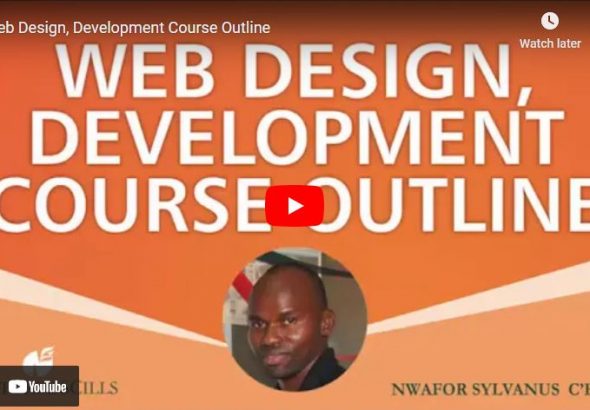 Web Design, Development & Marketing Course Outline