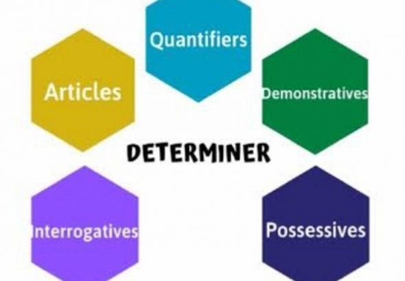 DETERMINERS IN ENGLISH LANGUAGE