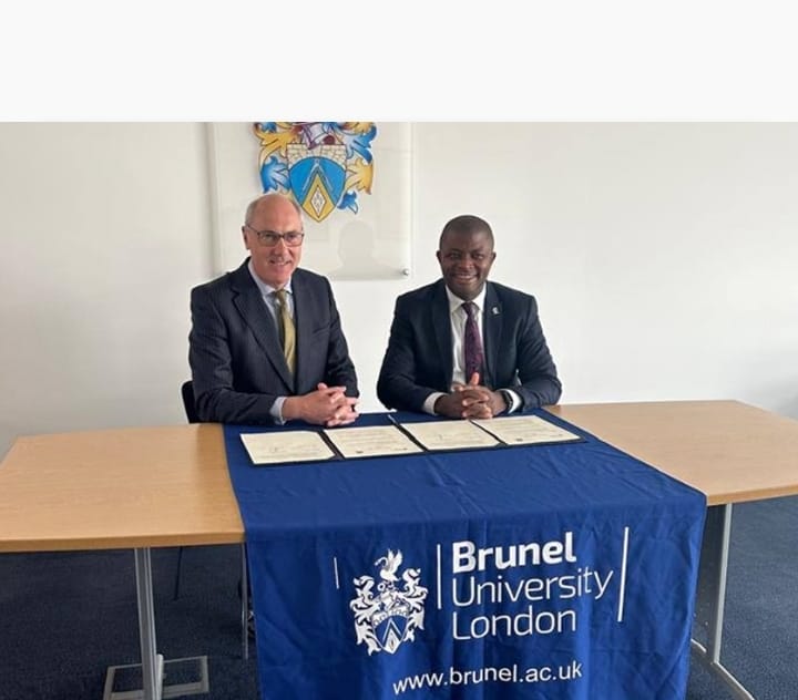 Representatives of Brunel University London and Covenant University, Ota, Ogun State Nigeria.
