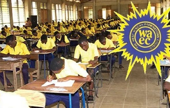 Students sitting for their WASSCE