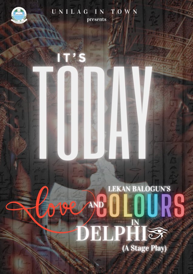 Love and Colors in Delphi flyer by Lekan Balogun